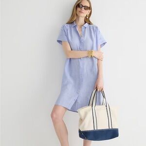 J Crew Baird McNutt Linen Shift Dress